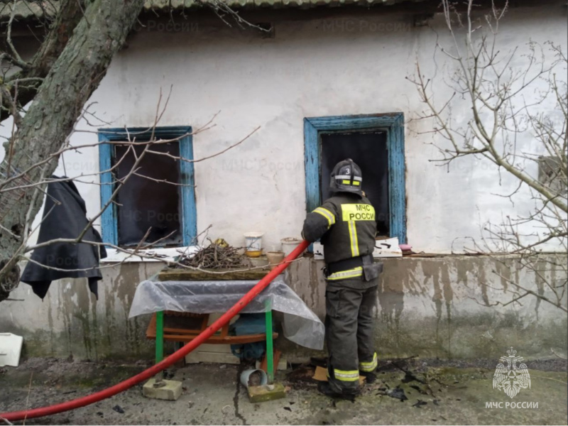 Пожарно-спасательное подразделение Херсонской области ликвидировало пожар в Нижнесерогозском муниципальном округе