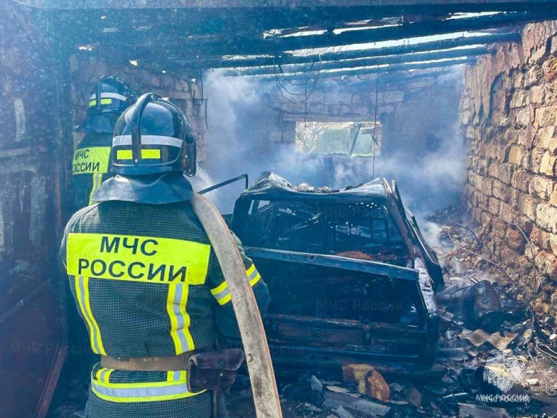 Пожарно-спасательное подразделение Херсонской области ликвидировало пожар в Чаплынском муниципальном округе