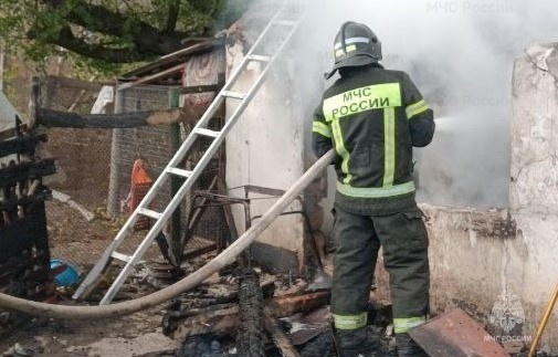 Пожарно-спасательное подразделение Херсонской области ликвидировало пожар в Каланчакском муниципальном округе