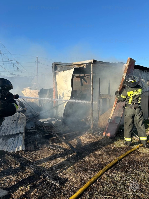 Пожарно-спасательное подразделение Херсонской области ликвидировало пожар в Геническом муниципальном округе