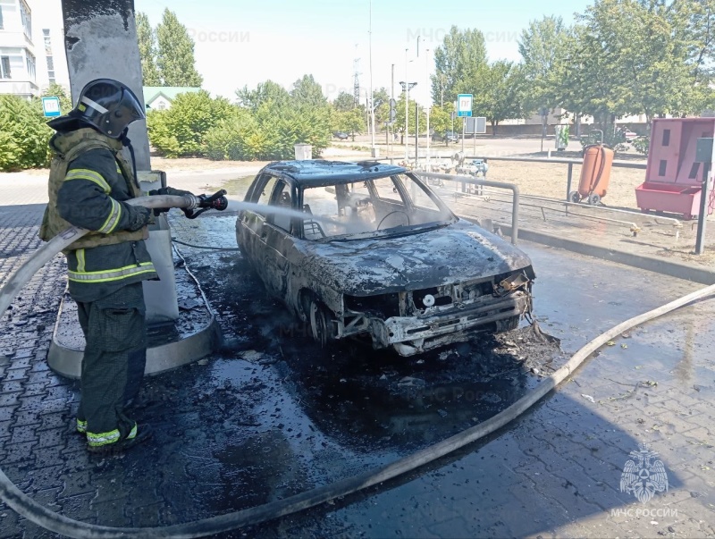 Пожарно-спасательное подразделение Херсонской области ликвидировало пожар в Новокаховском городском округе