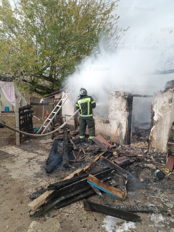 Пожарно-спасательное подразделение Херсонской области ликвидировало пожар в Великолепетихском муниципальном округе