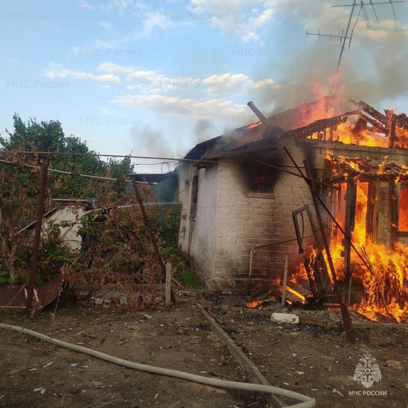 Пожарно-спасательное подразделение Херсонской области ликвидировало пожар в Новокаховском городском округе