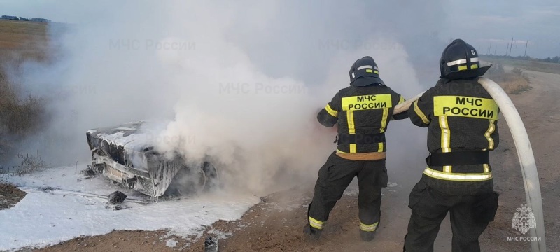 Пожарно-спасательное подразделение Херсонской области ликвидировало пожар в Великолепетихском муниципальном округе