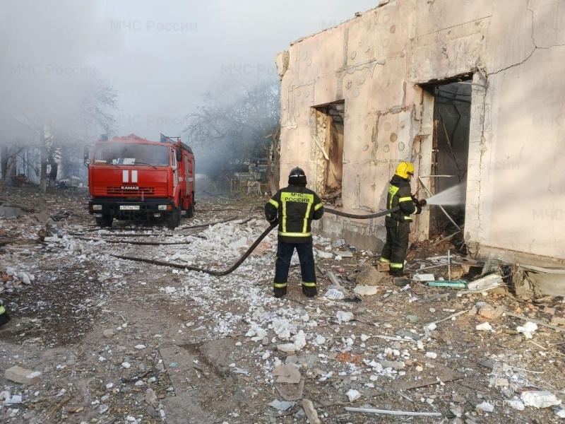 Пожарно-спасательное подразделение Херсонской области ликвидировало пожар в Новокаховском городском округе