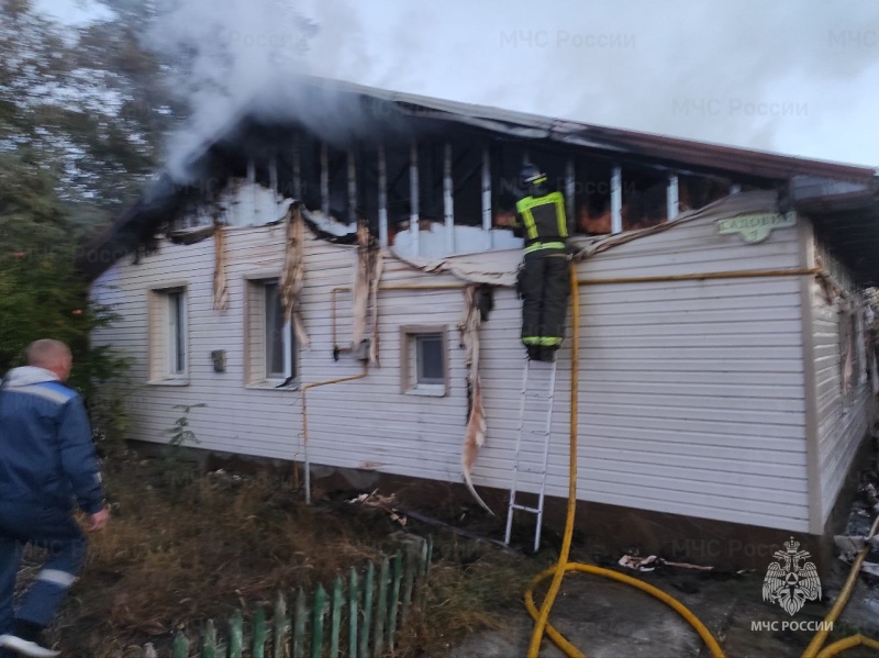 Пожарно-спасательное подразделение Херсонской области ликвидировало пожар в Скадовском Муниципальном округе