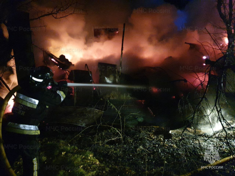 Пожарно-спасательное подразделение Херсонской области ликвидировало пожар в Геническом муниципальном округе