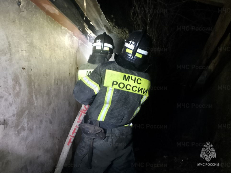 Пожарно-спасательное подразделение Херсонской области ликвидировало пожар в Геническом муниципальном округе